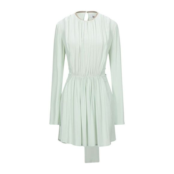Grifoni NWT Lightweight Long Sleeve Pleated Dress in Light Green Size IT 44/US 8 Grifoni NWT Lightweight Long Sleeve Pleated Dress in Light Green Size IT 44/US 8